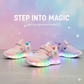 Baskets LED magiques DuffyGlow pour filles
