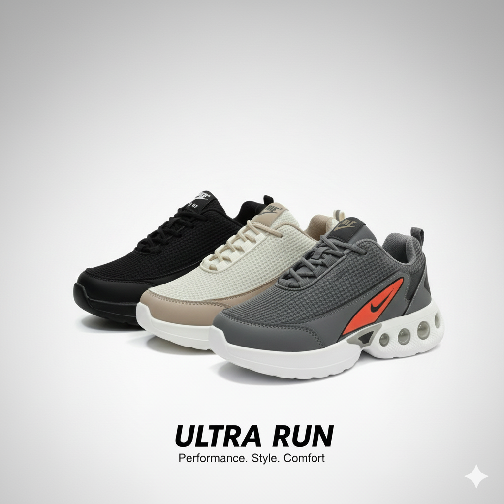 StreetStyle Boys Sneakers – Trendy Casual Sports Shoes