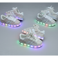Girls Light-Up Glitter Sneakers – Cute Bow Design, Comfortable & Stylish ✨