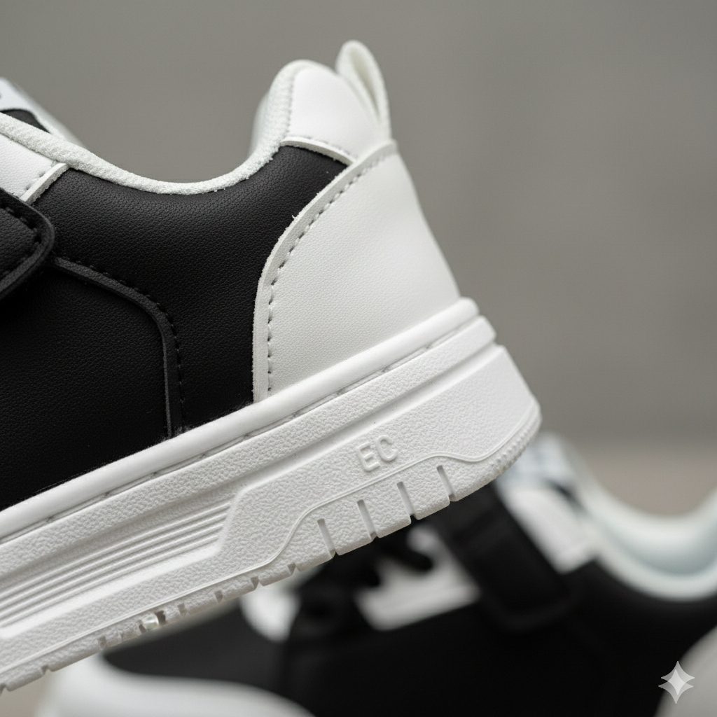 Kids Chunky Sneakers – Lightweight Platform Shoes with Velcro & Laces