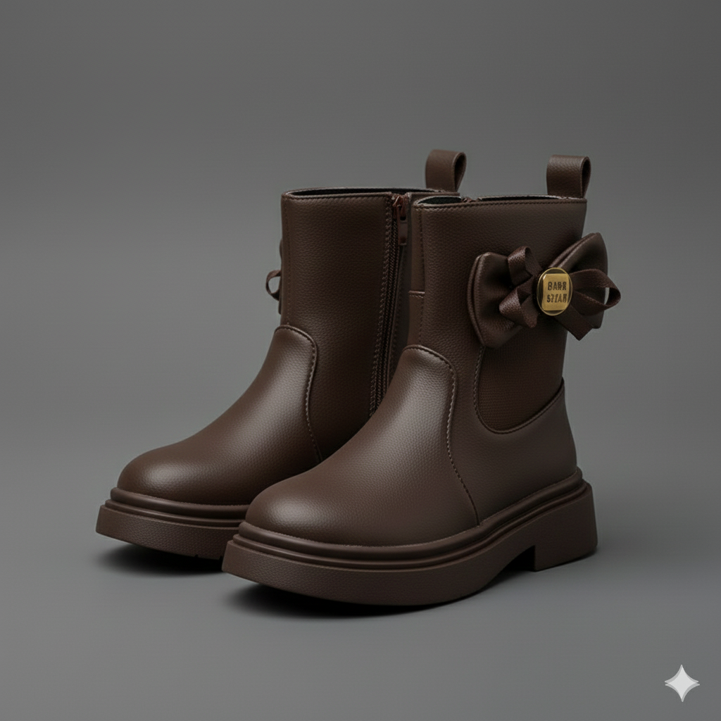 Classic Comfort Boots with Cute Bow Detail