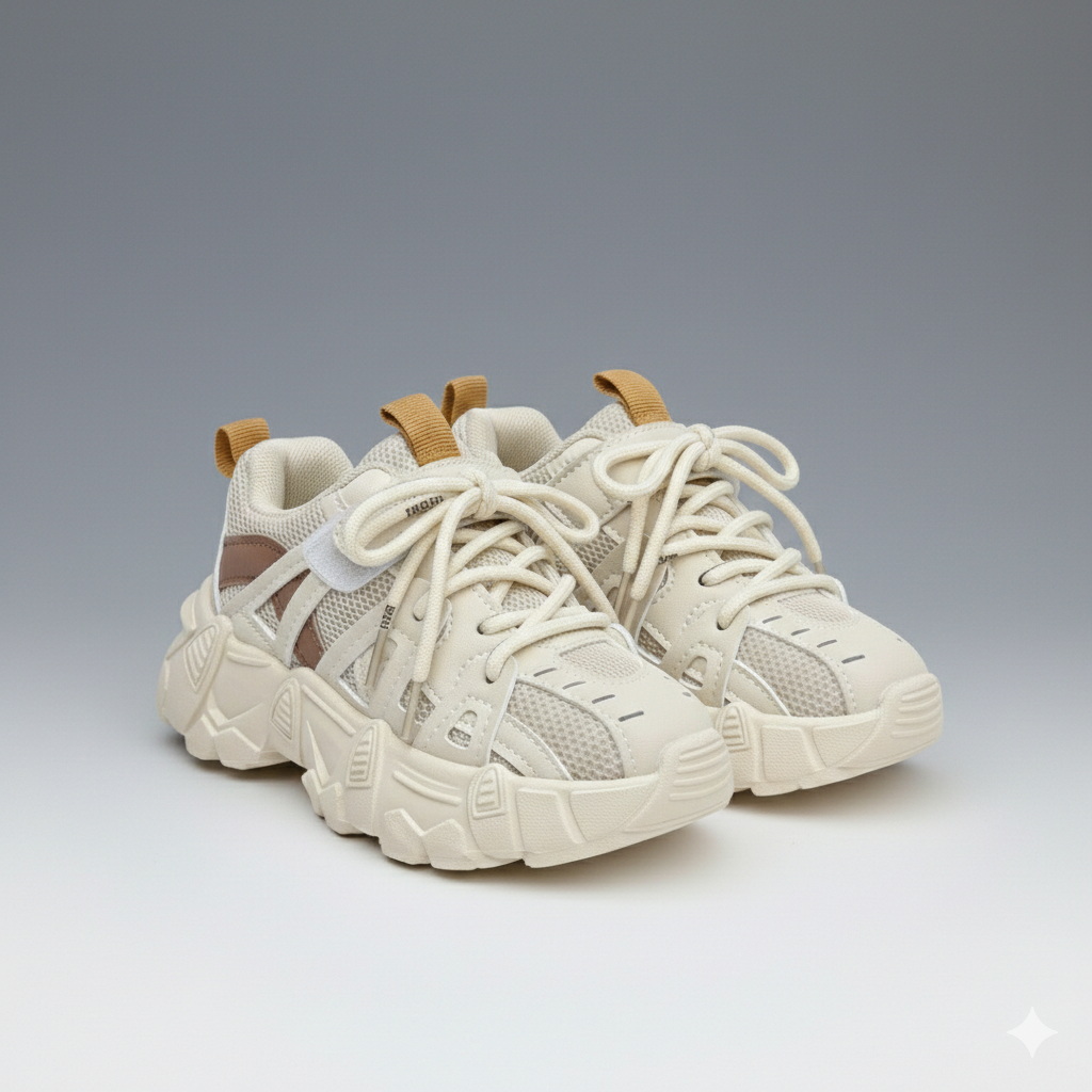 GENOA Kids Chunky Sport Sneakers – Lightweight, Trendy & Super Comfy