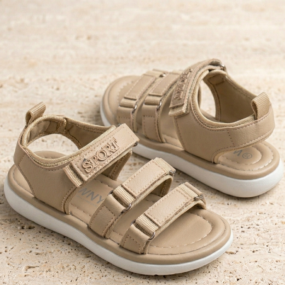 Sandales sport pour enfants – Chaussures d'été légères à velcro