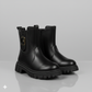 "Kids Winter Fashion Boots – Non-Slip Warm Leather Boots with Chunky Sole for Girls"