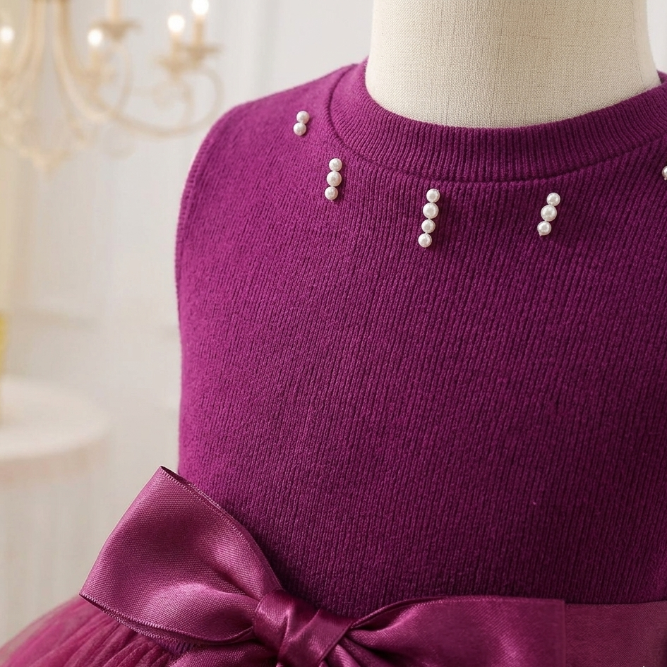 Robe  élégante en tulle Berry pour filles