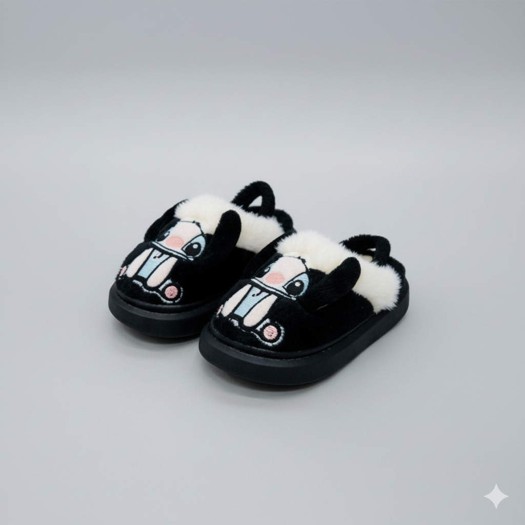 "Cozy Kids’ Animal Plush Slippers – Soft, Warm & Adorably Fun"