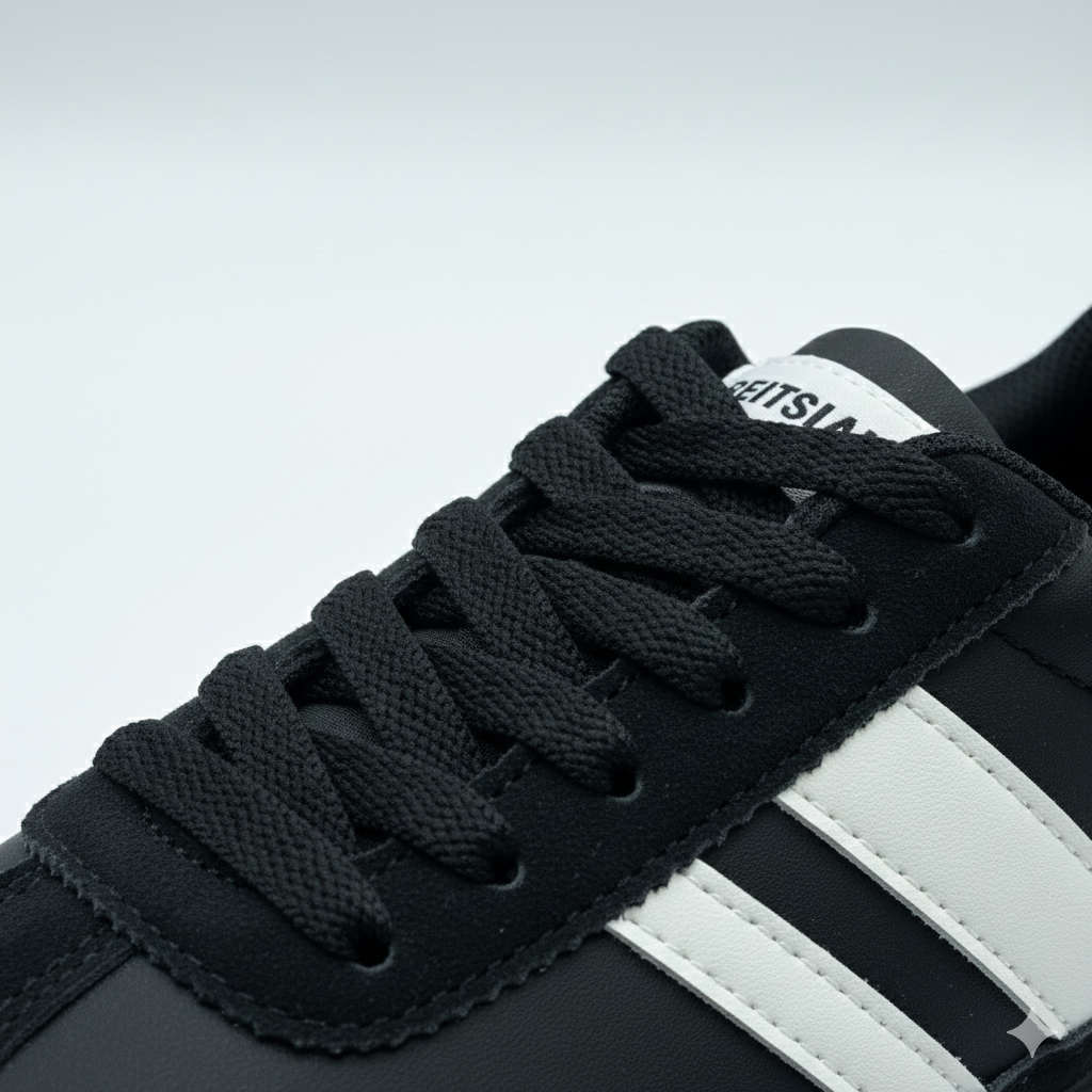 Baskets unisexes à rayures classiques – Chaussures décontractées et confortables pour tous les jours