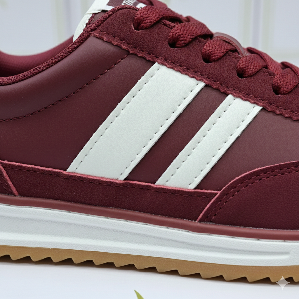 Baskets unisexes à rayures classiques – Chaussures décontractées et confortables pour tous les jours