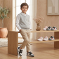JLMAN Kids Premium Retro Court Sneakers - Uncompromising Everyday Style for Girls and Boys