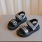 Kids Lightweight Sport Sandals – Adjustable Hook & Loop Summer Shoes