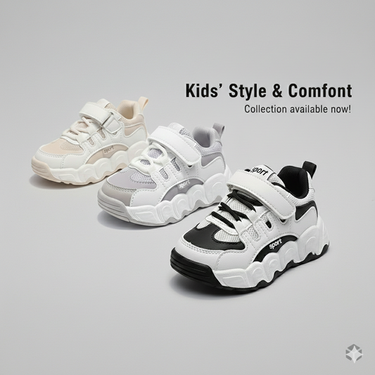 🧒 Kids Chunky Sport Sneakers