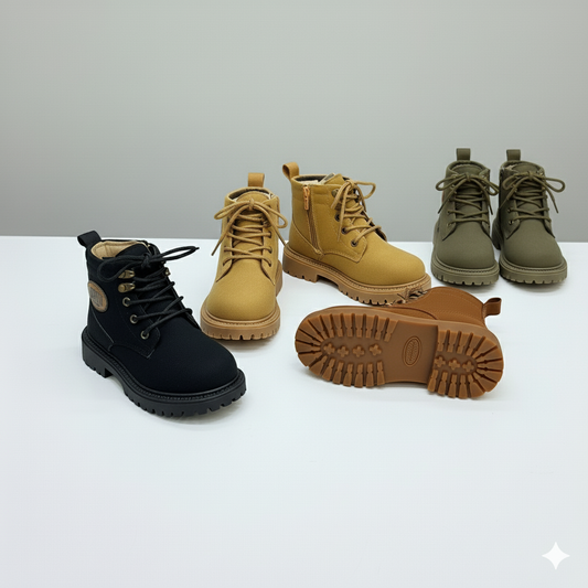 Kids Boots: Beat the Rush—Side Zip, Grippy Lug Sole