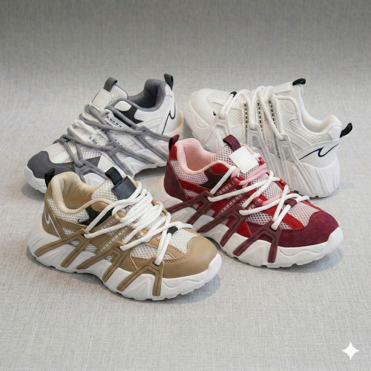 Baskets épaisses Urban Flex pour enfants – Un confort tendance pour les aventures du quotidien