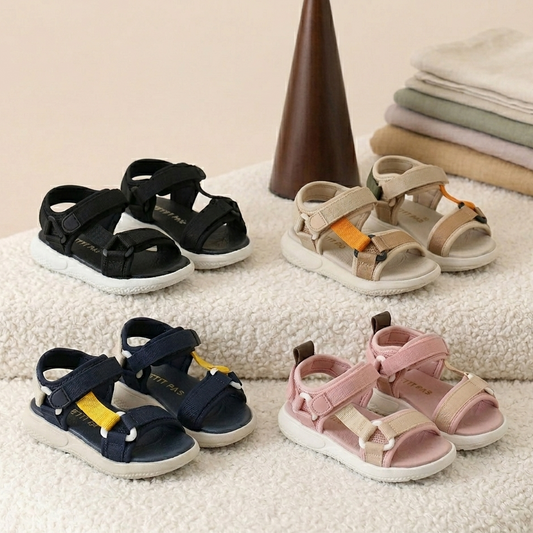 Sandales à bride confortables pour enfants – Légères, respirantes et antidérapantes
