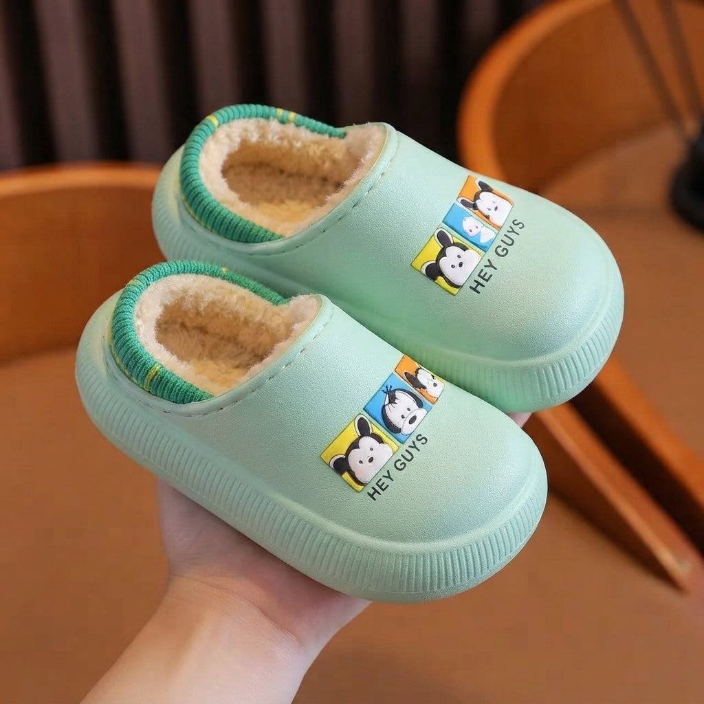 Chaussons douillets et confortables pour enfants : parfaits pour des pieds chauds et confortables