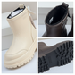 "Chunky Luxe Ankle Boots – Modern Edge in Every Step"