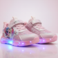 ✨ Sparkle Princess LED Sneakers for Kids – Light-Up Glitter Shoes ✨