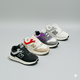 Kids Trendy Chunky Sneakers with Velcro & Lace Closure – Comfortable Everyday Shoes for Boys & Girls