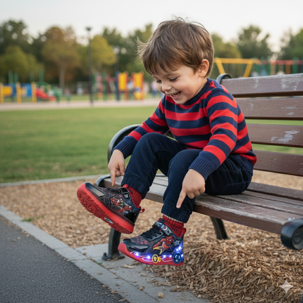 Spider-man Light-Up Adventure Sneakers for Kids