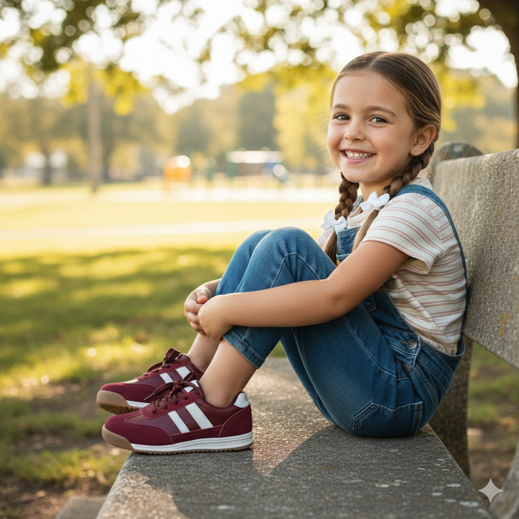 Baskets unisexes à rayures classiques – Chaussures décontractées et confortables pour tous les jours