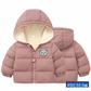 Veste d'hiver à capuche en coton pour enfants Cosy