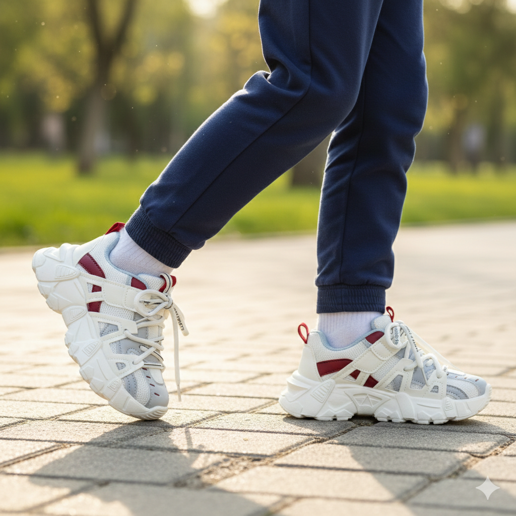 GENOA Kids Chunky Sport Sneakers – Lightweight, Trendy & Super Comfy