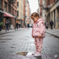 Children's winter hooded sweatshirt suit new style boy baby winter clothing plus velvet thickened vest three-piece set
