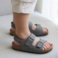 Kids Classic Velcro Strap Sandals with Back Support