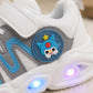 Kids’ LED Light-Up Sneakers with Adjustable Strap
