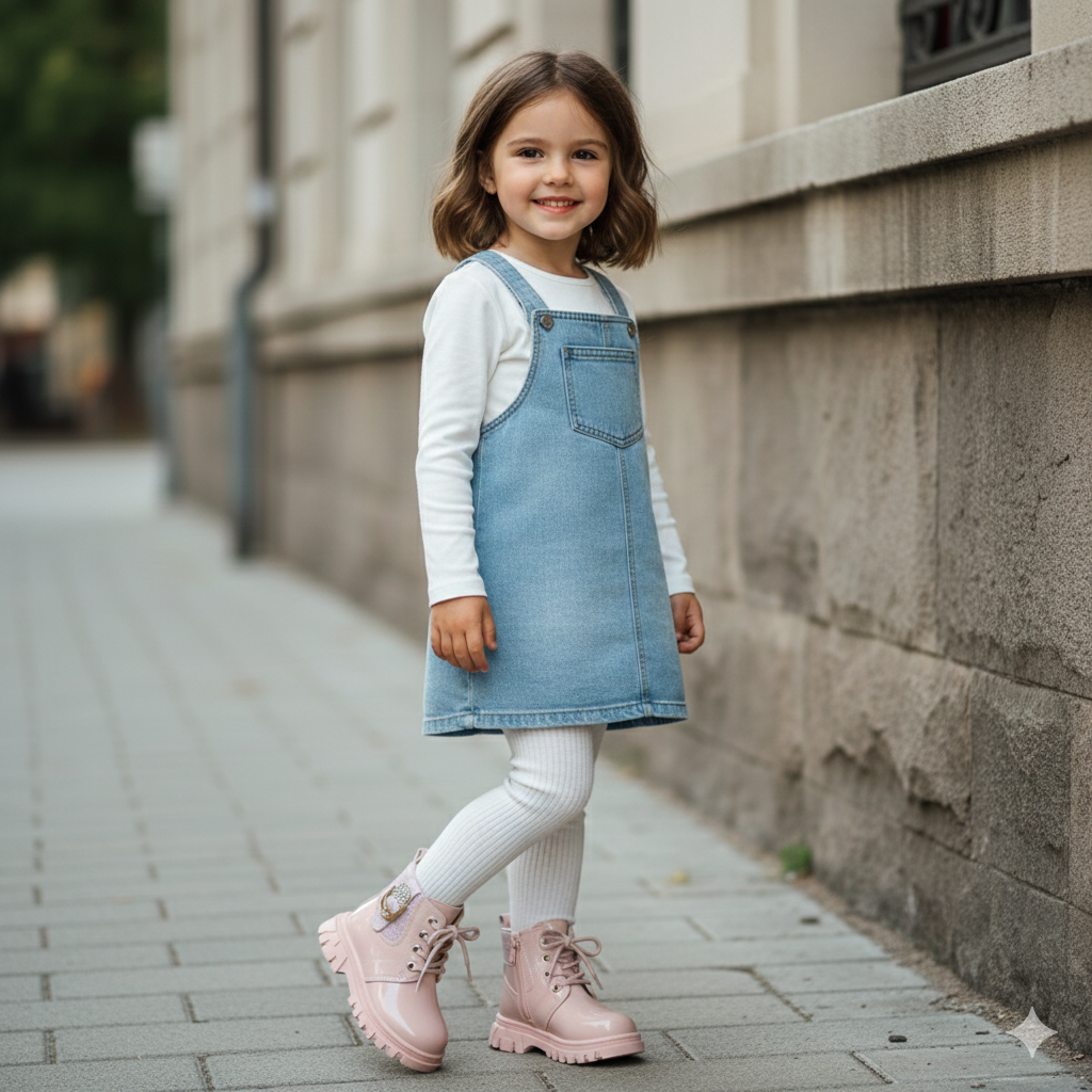 Bottes d'hiver haut de gamme pour enfants – Élégantes, résistantes et ultra-confortables