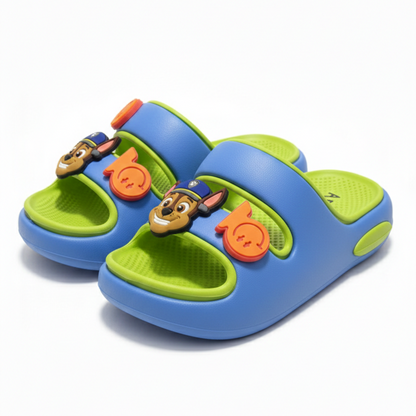 Sandales à enfiler pour enfants avec motifs de dessins animés – Chaussons d'été souples, légers et antidérapants
