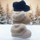 Girls Faux Fur Winter Boots – Warm, Soft & Anti-Slip Cozy Shoes