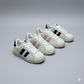 Classic Stripe Girls Sneakers – Lightweight & Non-Slip Everyday Shoes