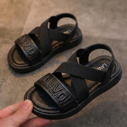 Sandales confortables à brides croisées pour filles