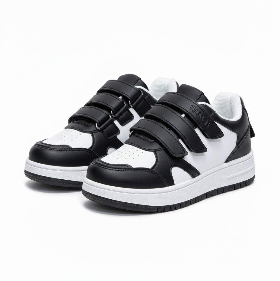 Kids Casual Sneakers with Velcro Closure – Stylish & Comfortable