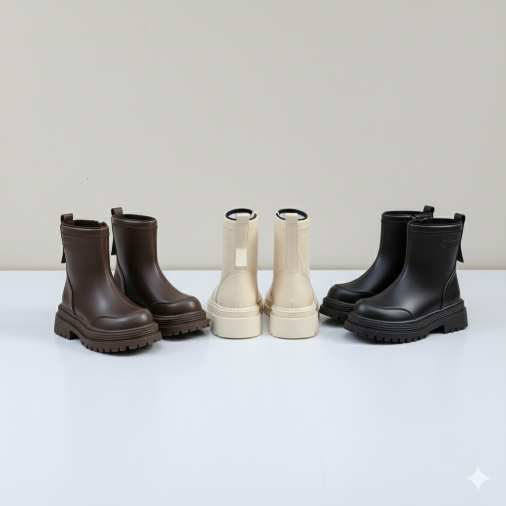 Bottines Chunky Luxe – Une touche moderne à chaque pas 