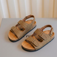 Kids Classic Velcro Strap Sandals with Back Support