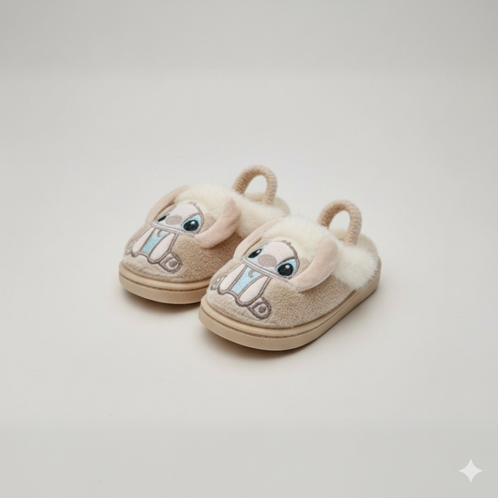 "Cozy Kids’ Animal Plush Slippers – Soft, Warm & Adorably Fun"