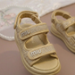 Stylish Girls’ Shiny Sandals – Comfort &  Elegance for Every Step