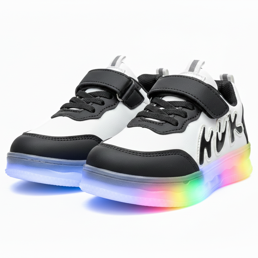 Baskets lumineuses pour enfants – Chaussures confortables à semelle LED