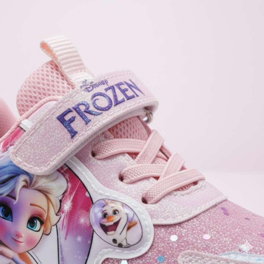 ✨ Sparkle Princess LED Sneakers for Kids – Light-Up Glitter Shoes ✨