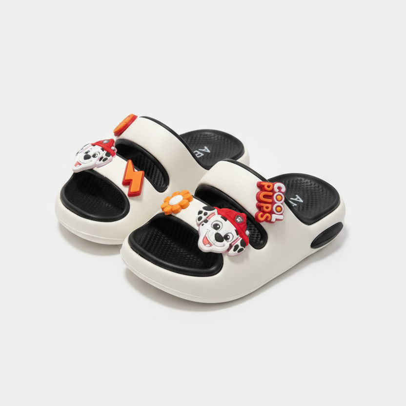 Kids Cartoon Slide Sandals – Soft, Lightweight & Non-Slip Summer Slippers