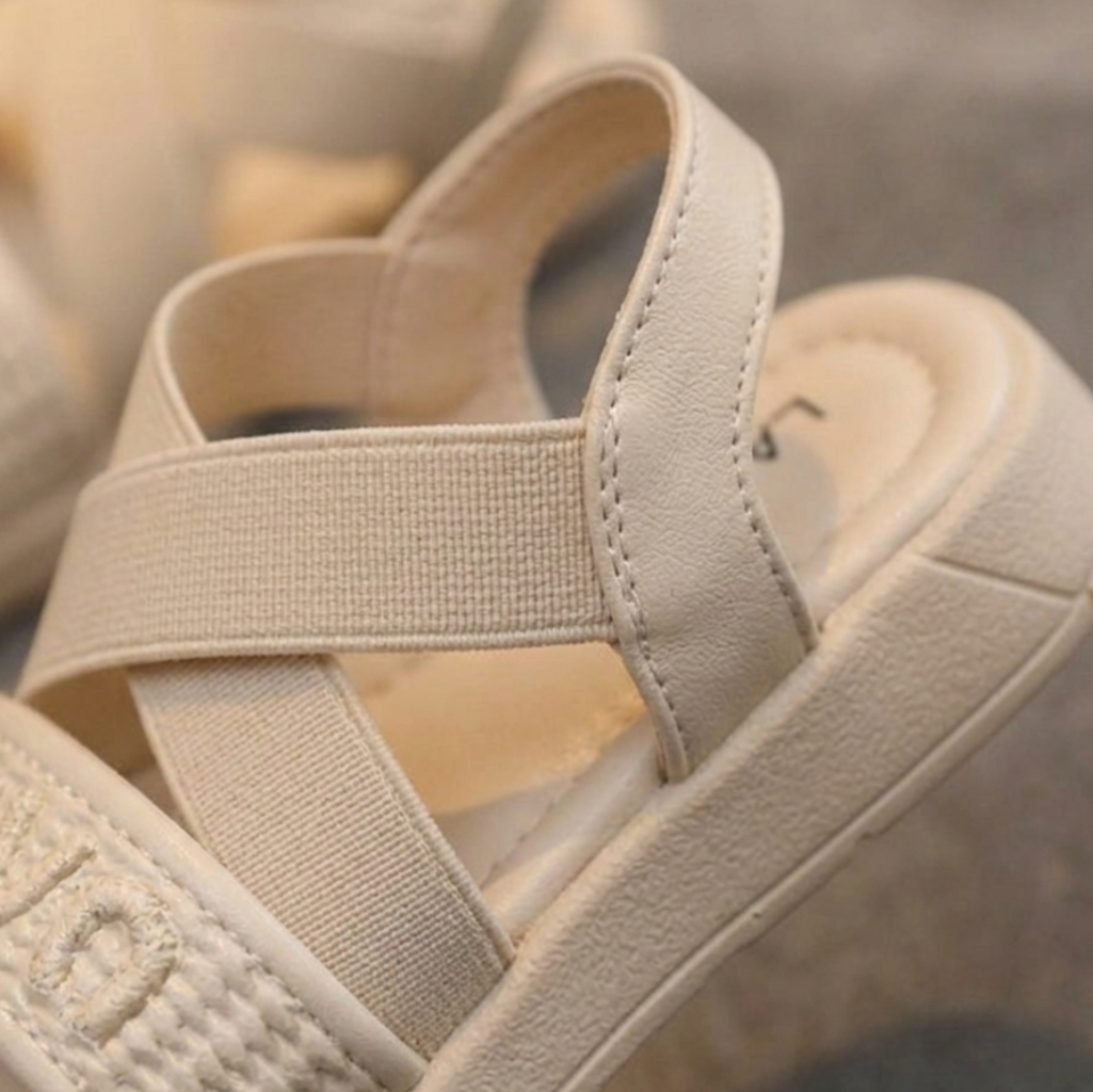 Sandales confortables à brides croisées pour filles