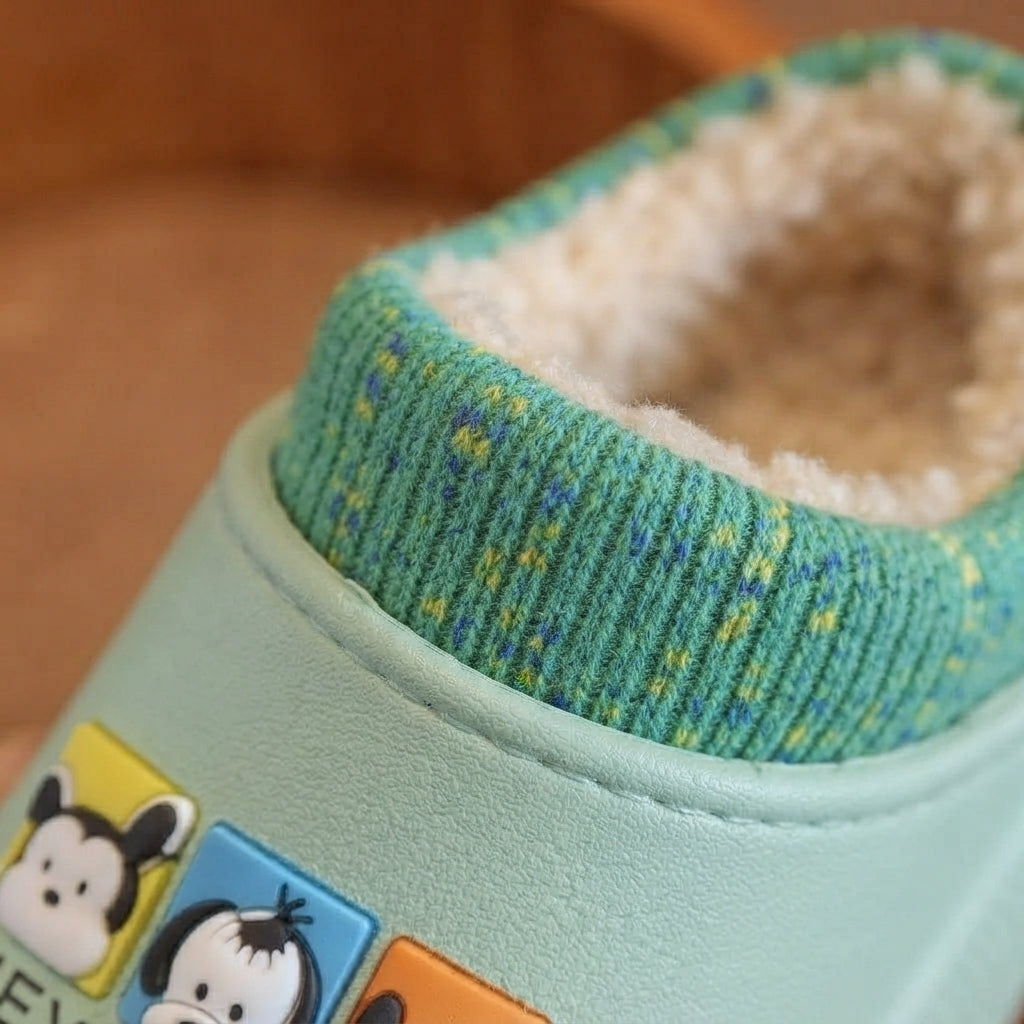 Chaussons douillets et confortables pour enfants : parfaits pour des pieds chauds et confortables