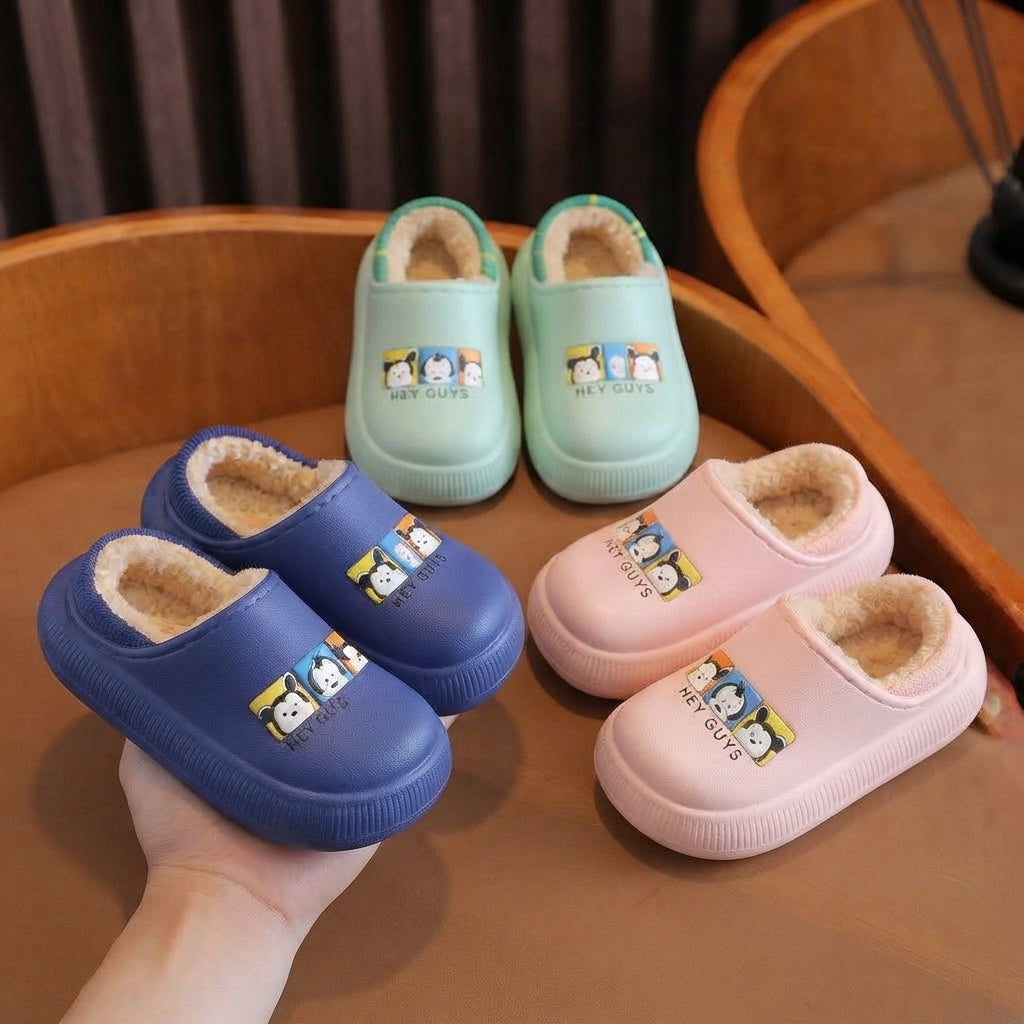 Chaussons douillets et confortables pour enfants : parfaits pour des pieds chauds et confortables