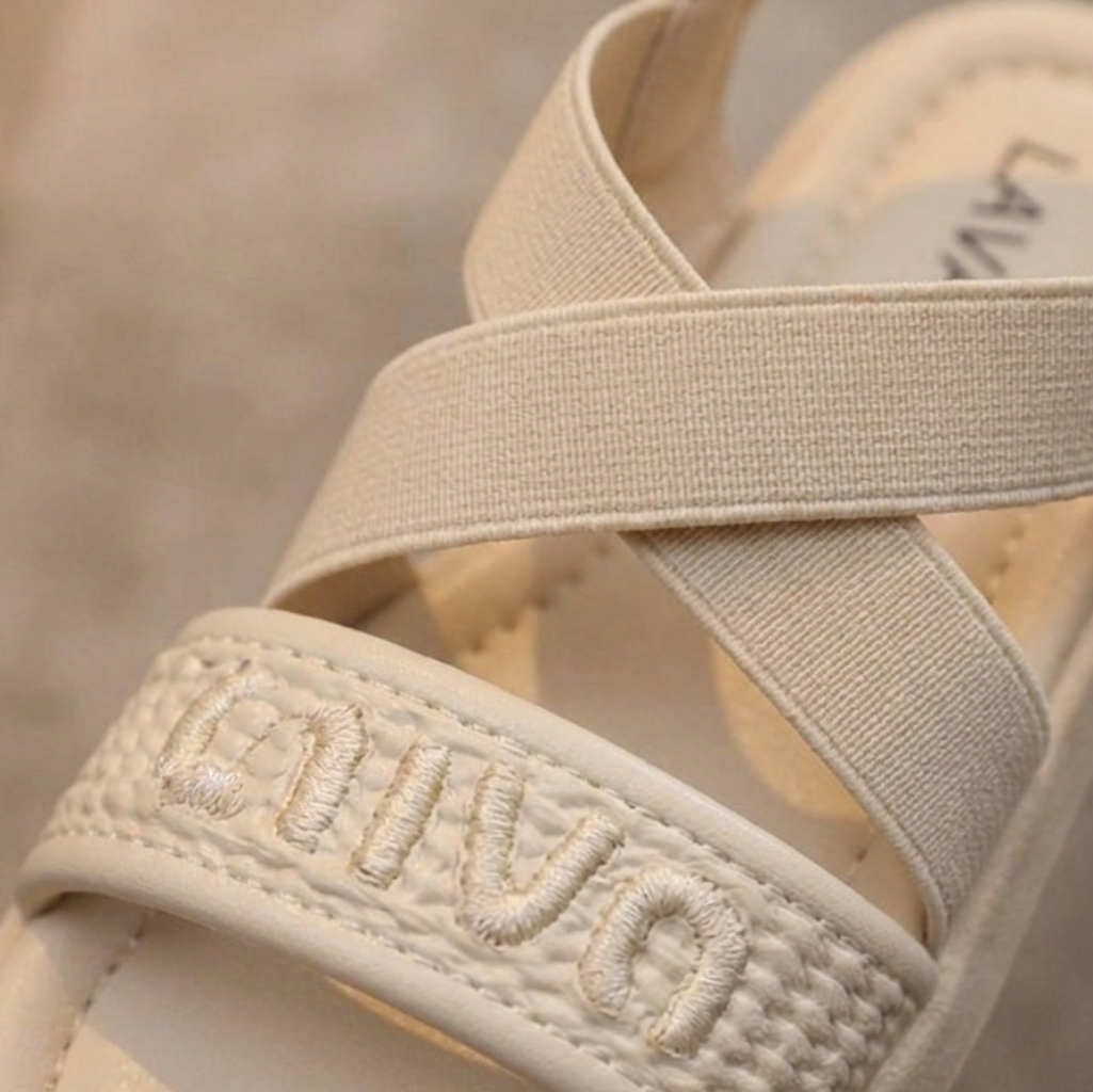 Sandales confortables à brides croisées pour filles