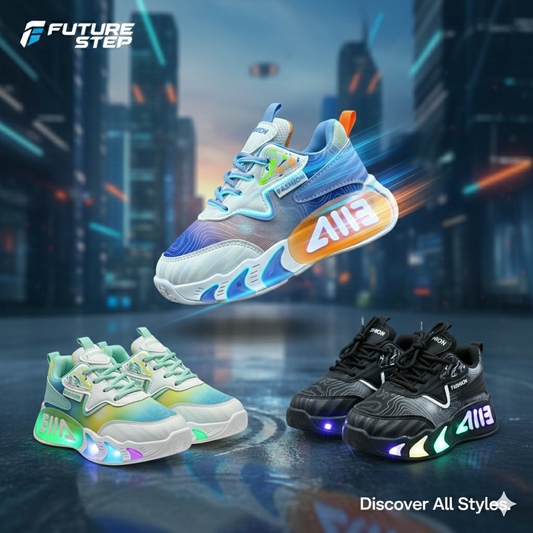 FutureStep GlowRunners™ – LED Light-Up Sneakers for Kids