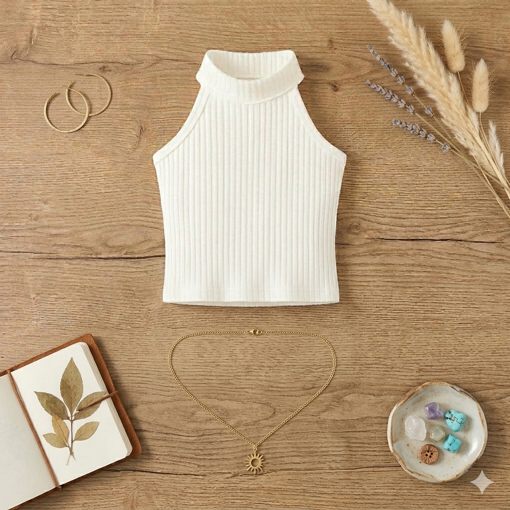 Tenue enfant à imprimé léopard vintage – Ensemble 3 pièces sans manches en coton