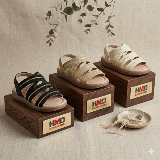 Sandales Confort Multibrides Fille – Chaussures d'Été Décontractées Légères