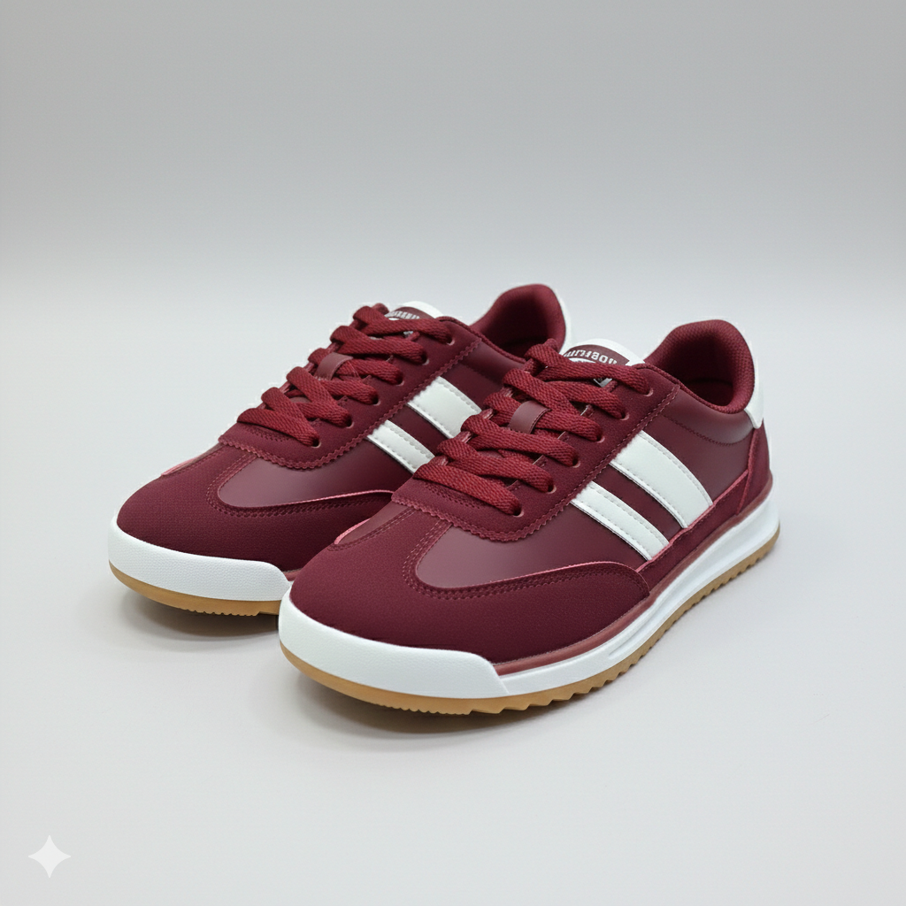 Baskets unisexes à rayures classiques – Chaussures décontractées et confortables pour tous les jours